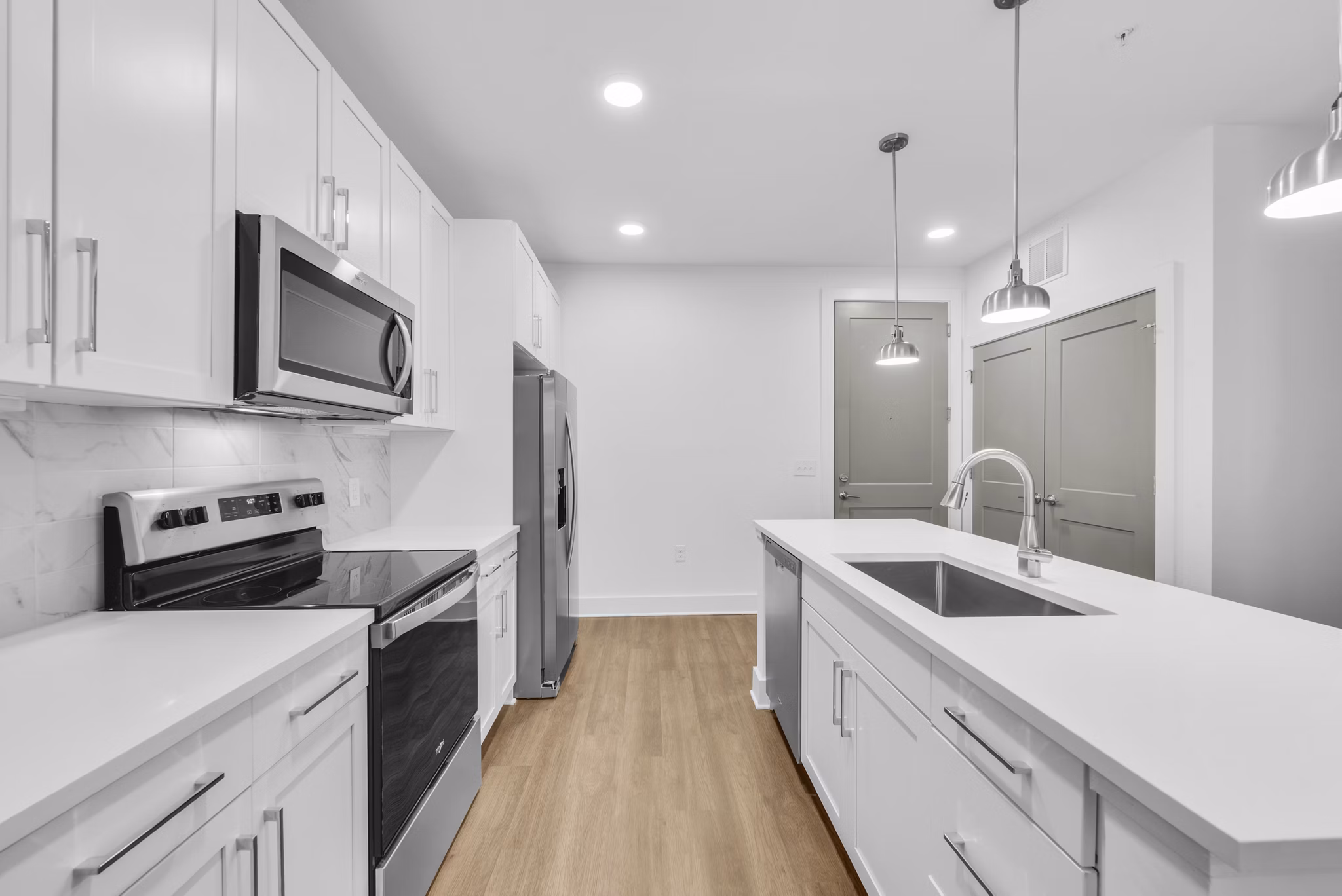 kitchen at Enclave Piney Mountain Apartments