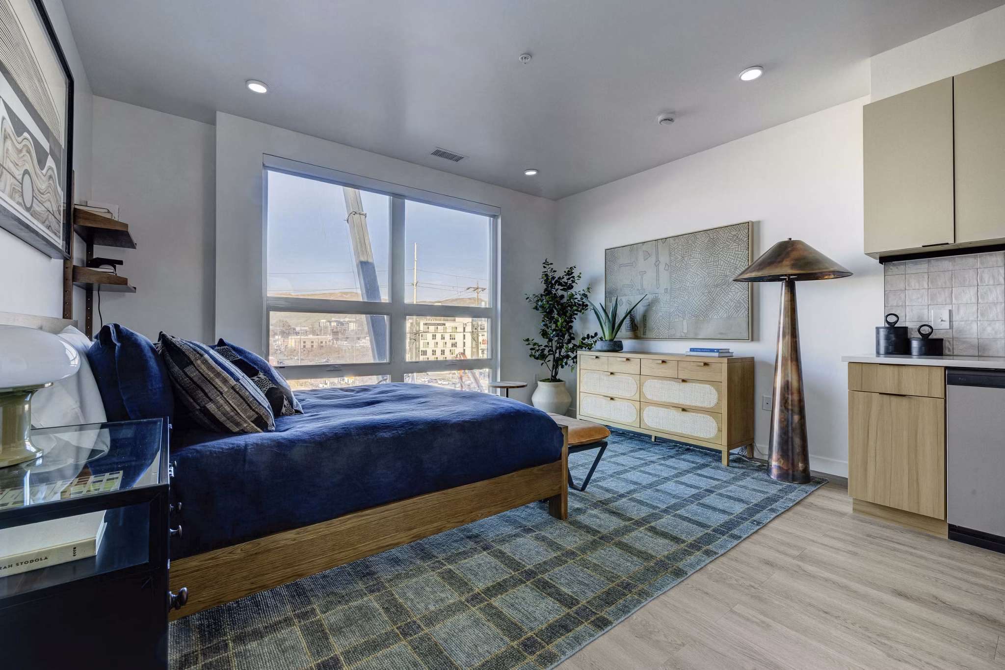 bedroom at Journeyman Apartments 