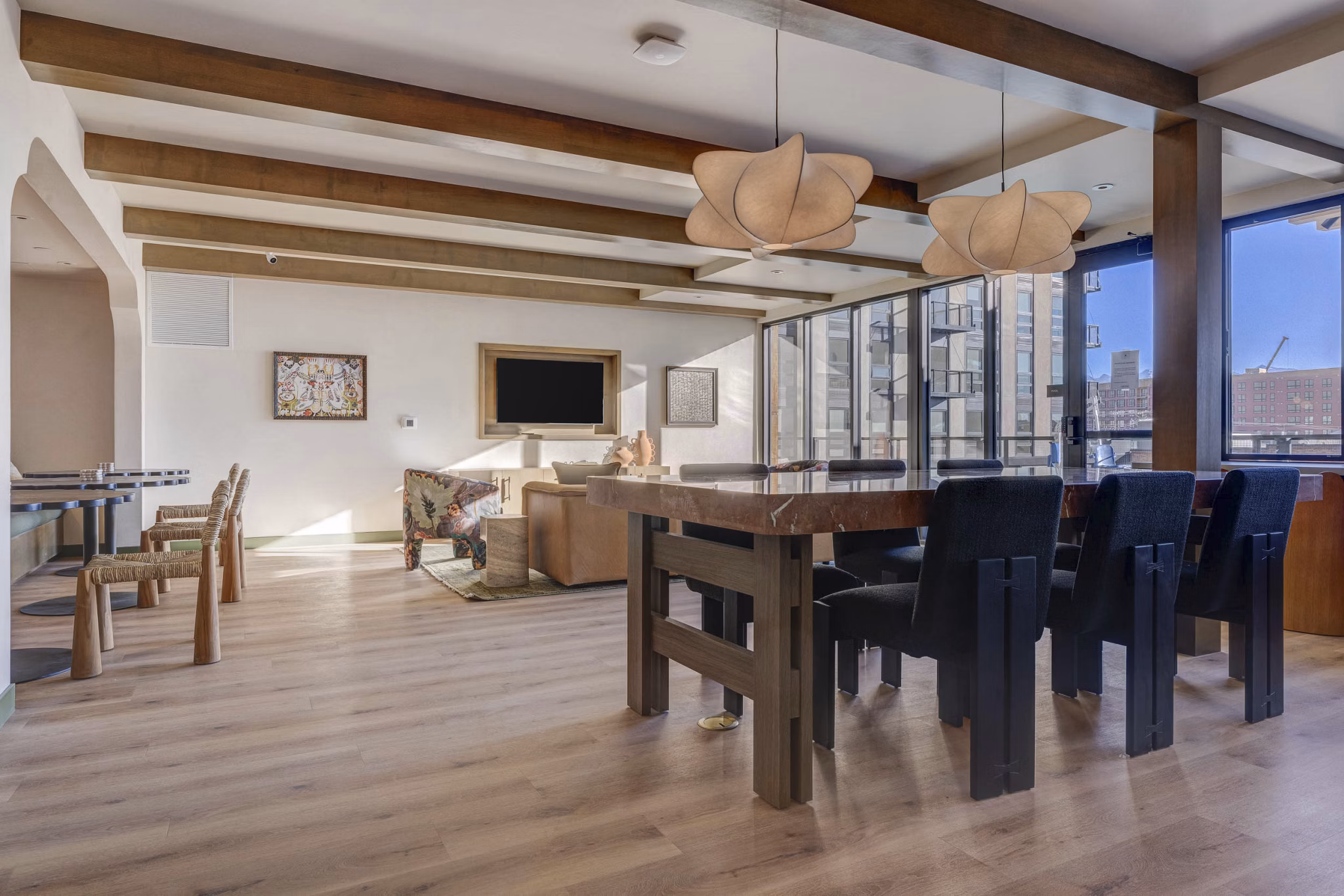 clubhouse at Journeyman Apartments 