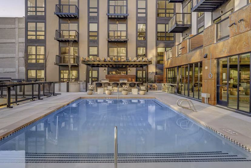 pool at Journeyman Apartments 