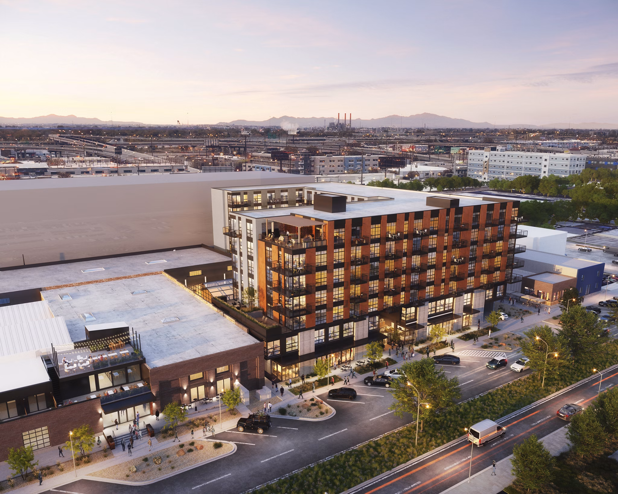 rendering for Journeyman Apartments