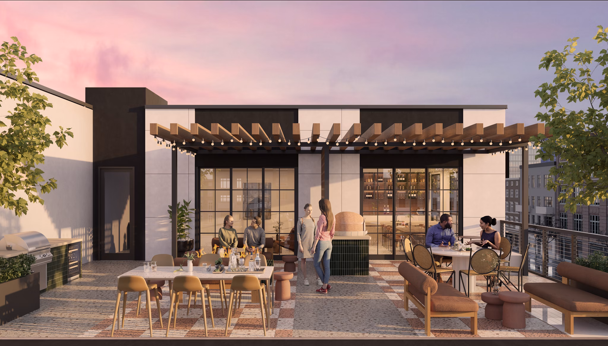 rendering for Journeyman Apartments