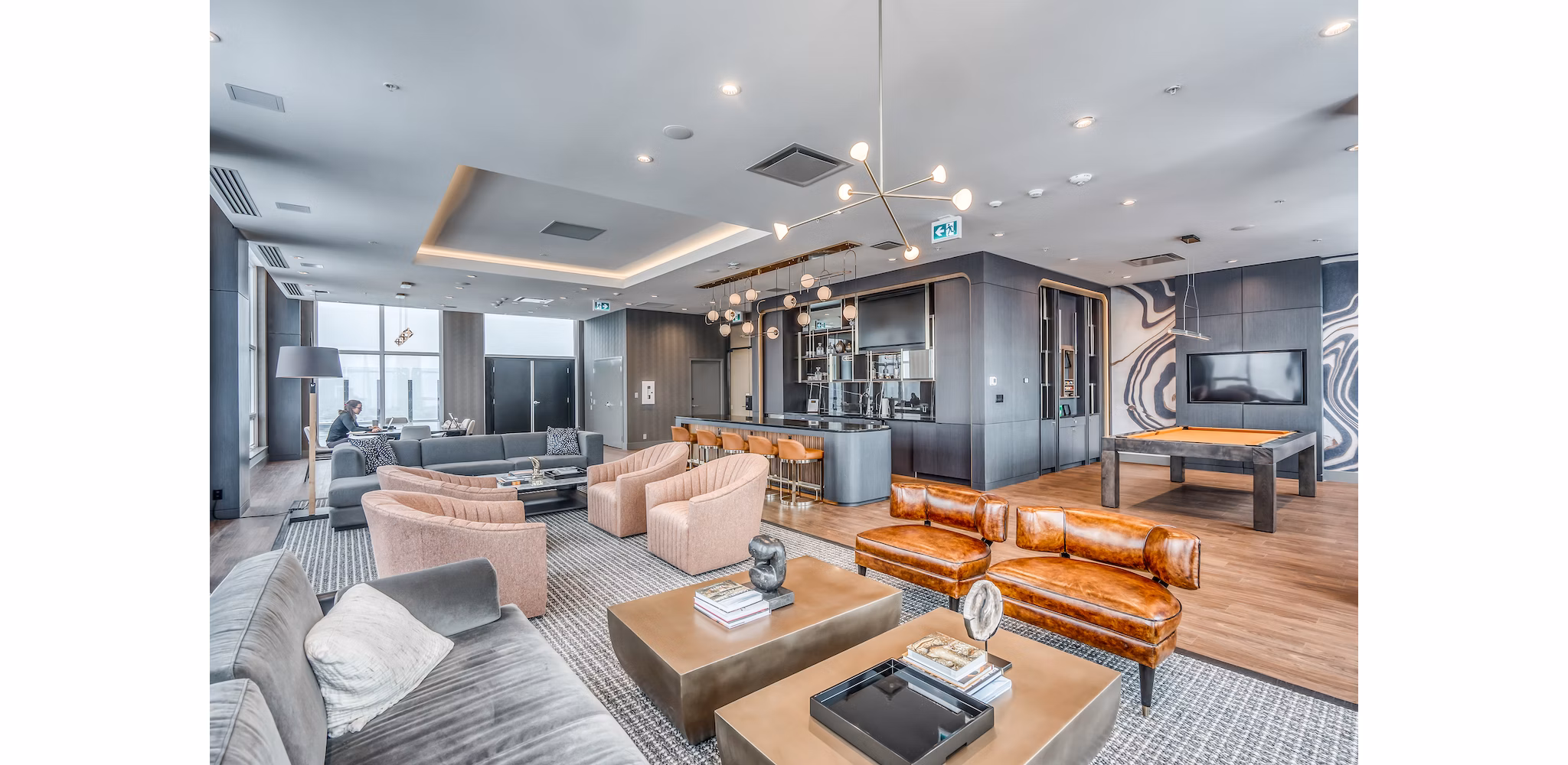 clubhouse at BLVD Beltline Apartments