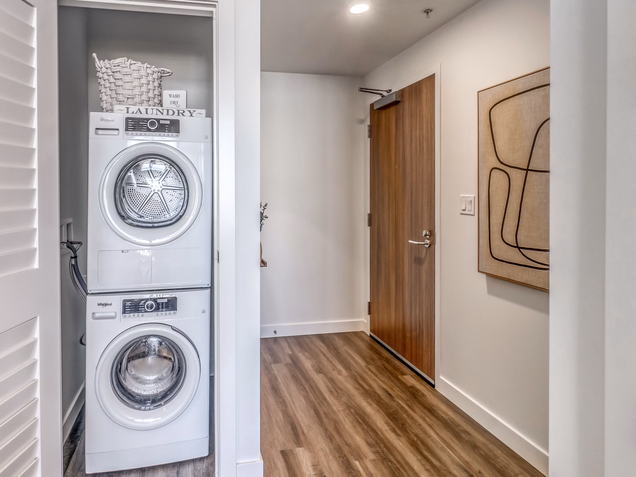 laundry room at Courtney Park Apartments