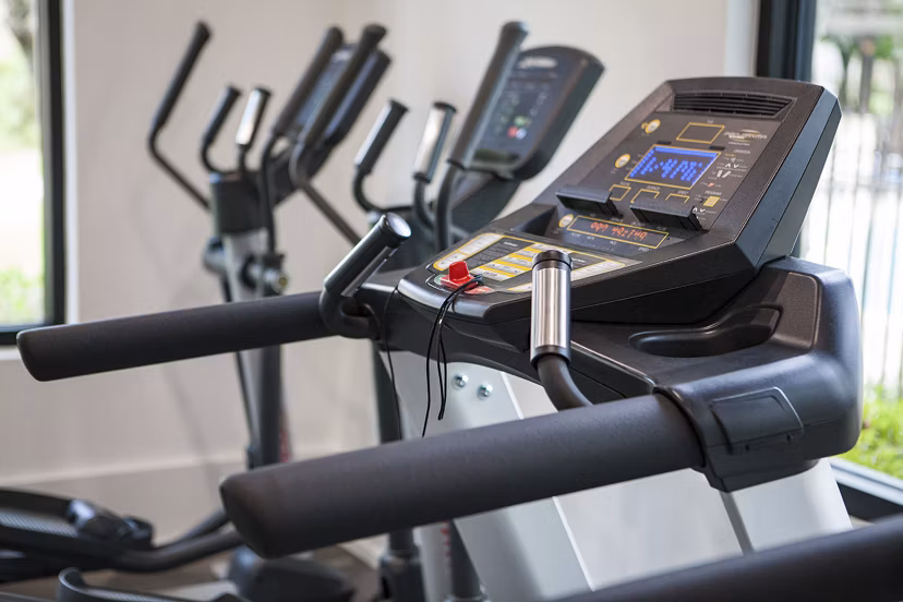 fitness center at Stone Brook Apartments