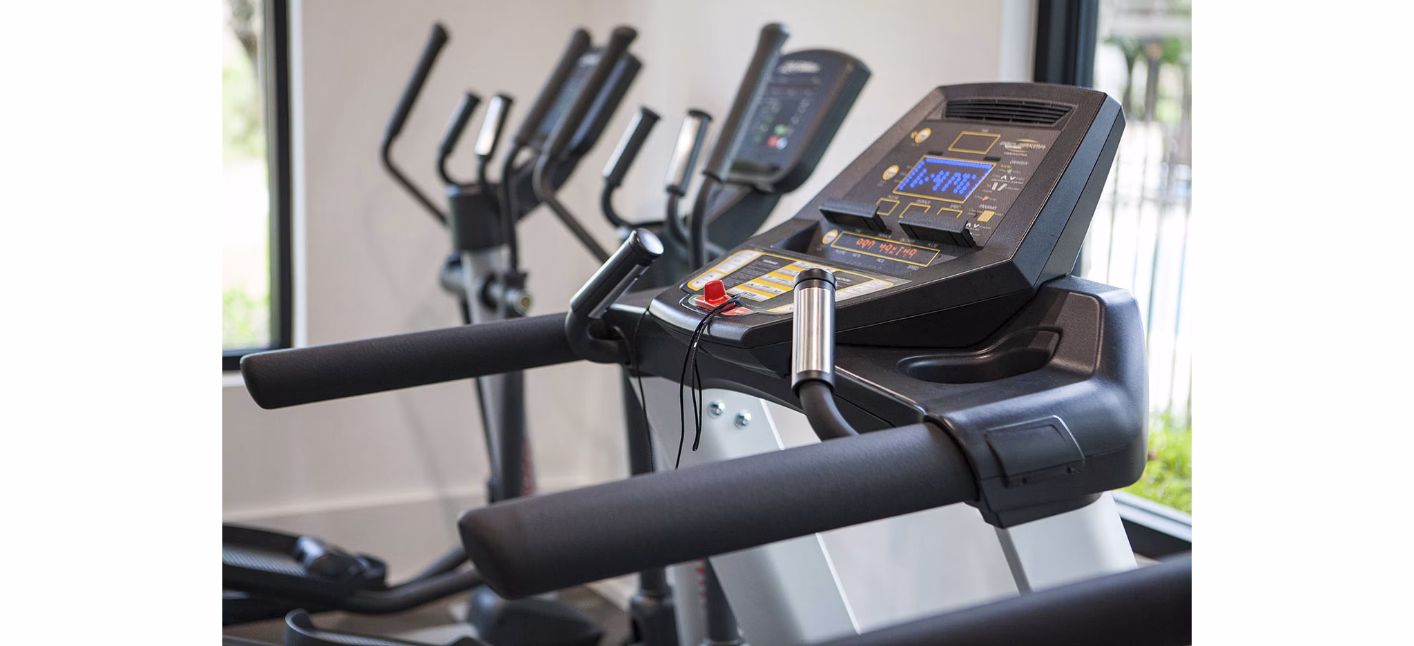 fitness center at Stone Brook Apartments