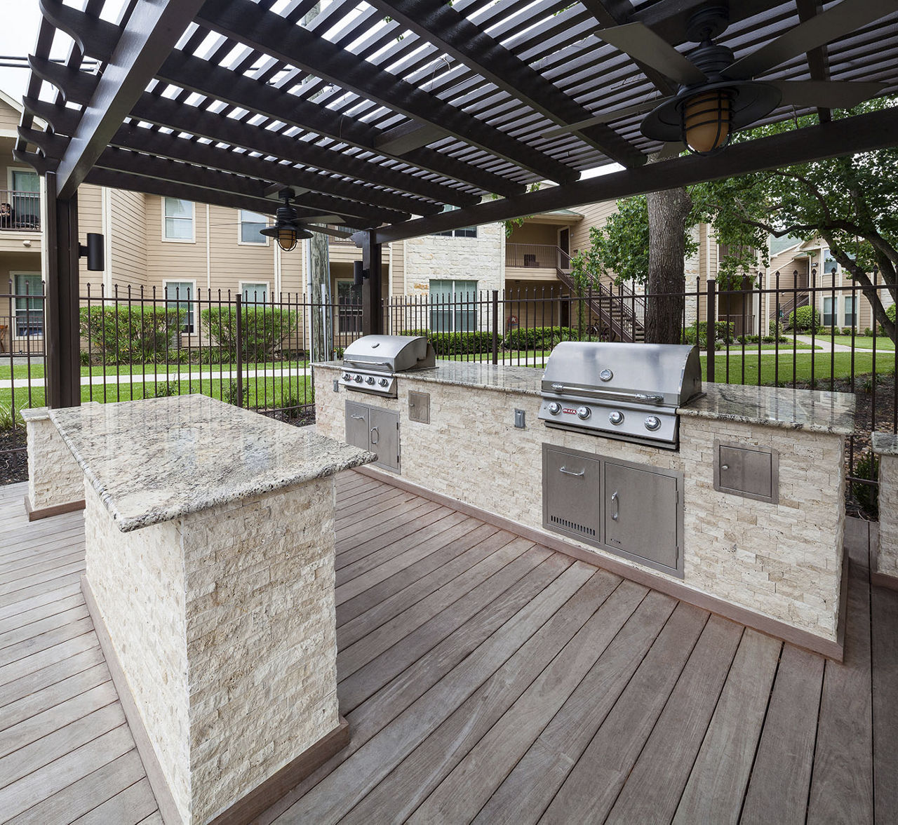 Grill area at Stone Brook (2 of 2)