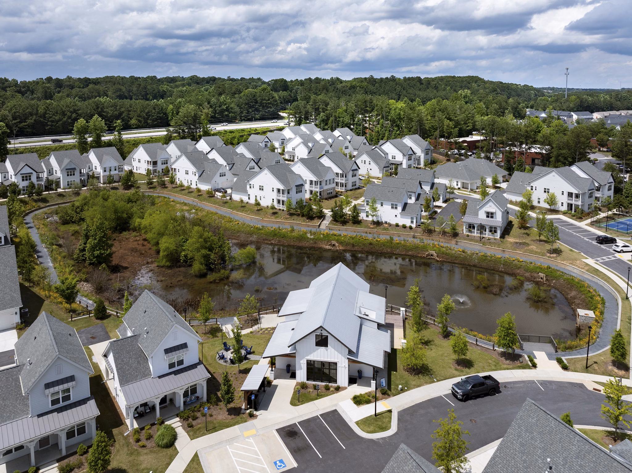 view at Hayloft Suwanee Apartments 