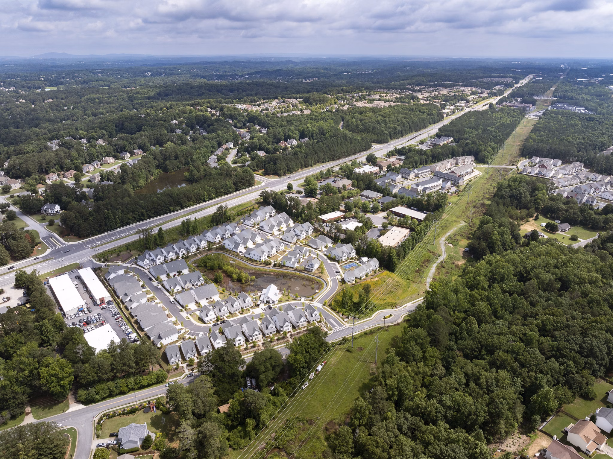 view at Hayloft Suwanee Apartments 