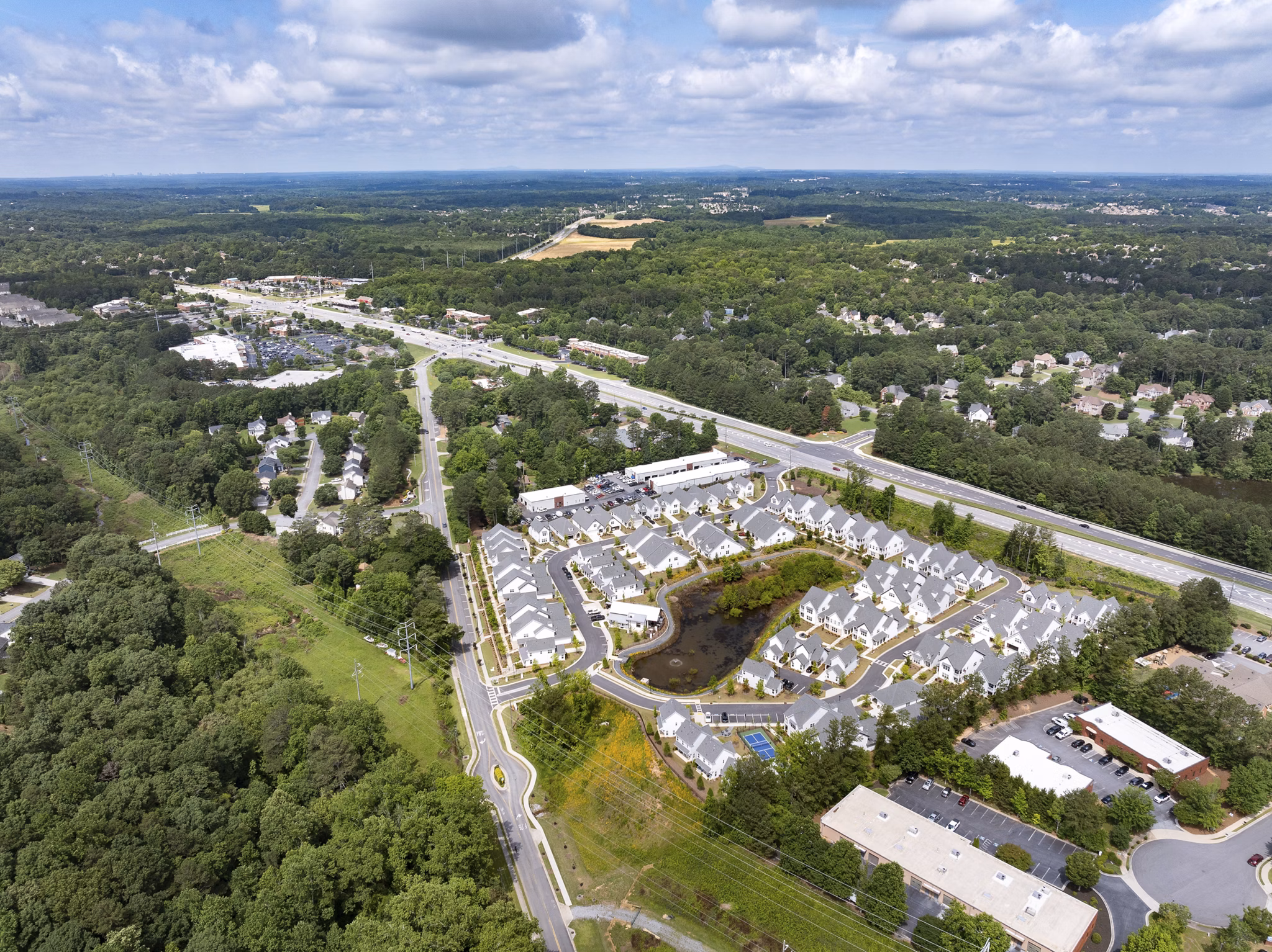 view at Hayloft Suwanee Apartments 