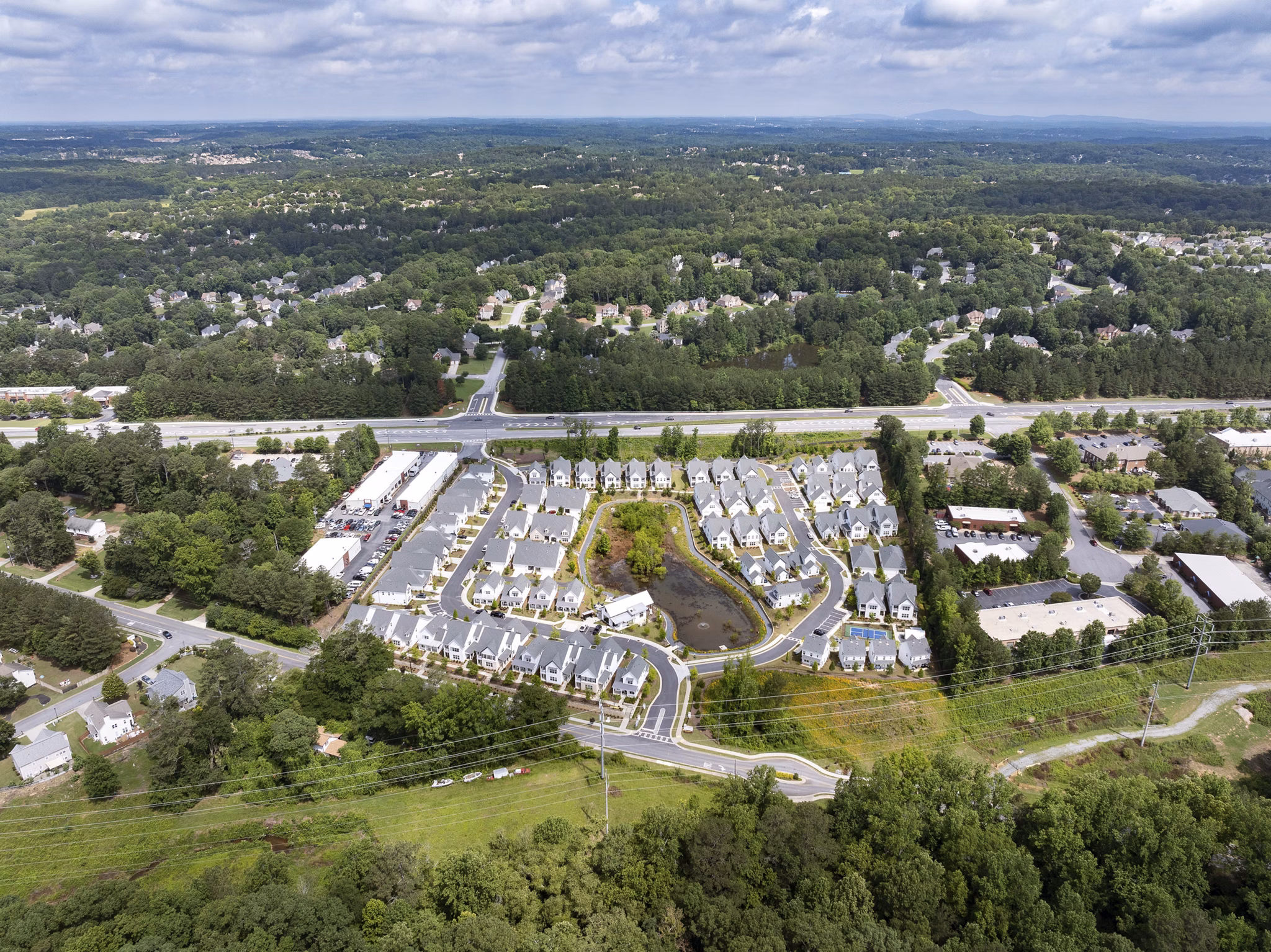 view at Hayloft Suwanee Apartments 