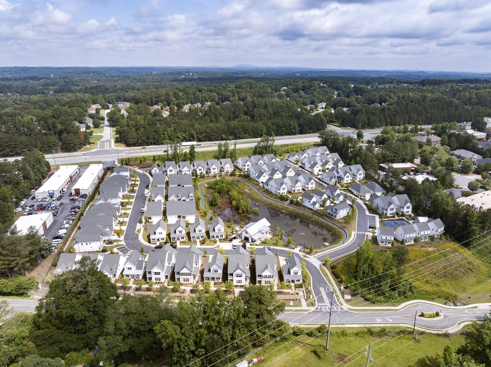 view at Hayloft Suwanee Apartments 