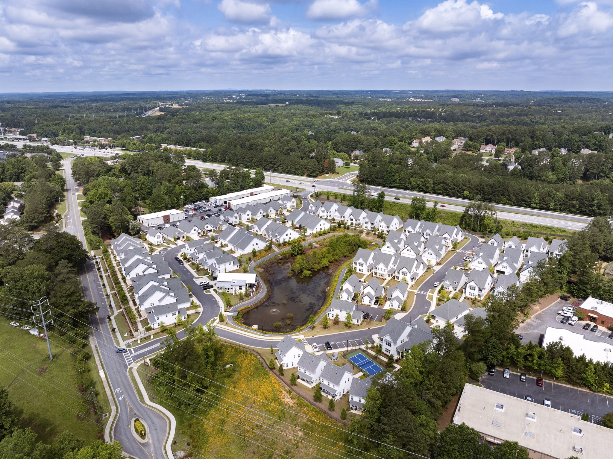 view at Hayloft Suwanee Apartments 