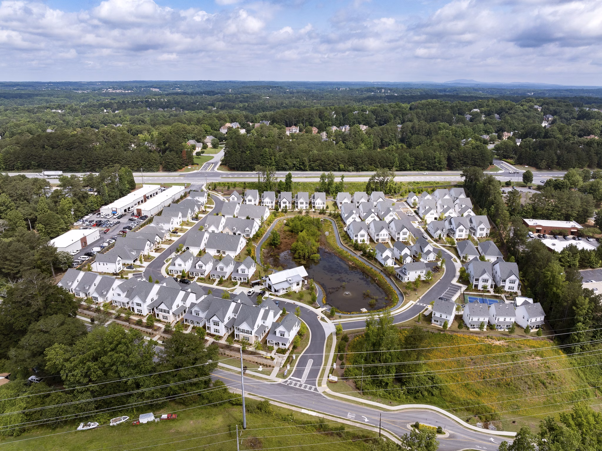 view at Hayloft Suwanee Apartments 