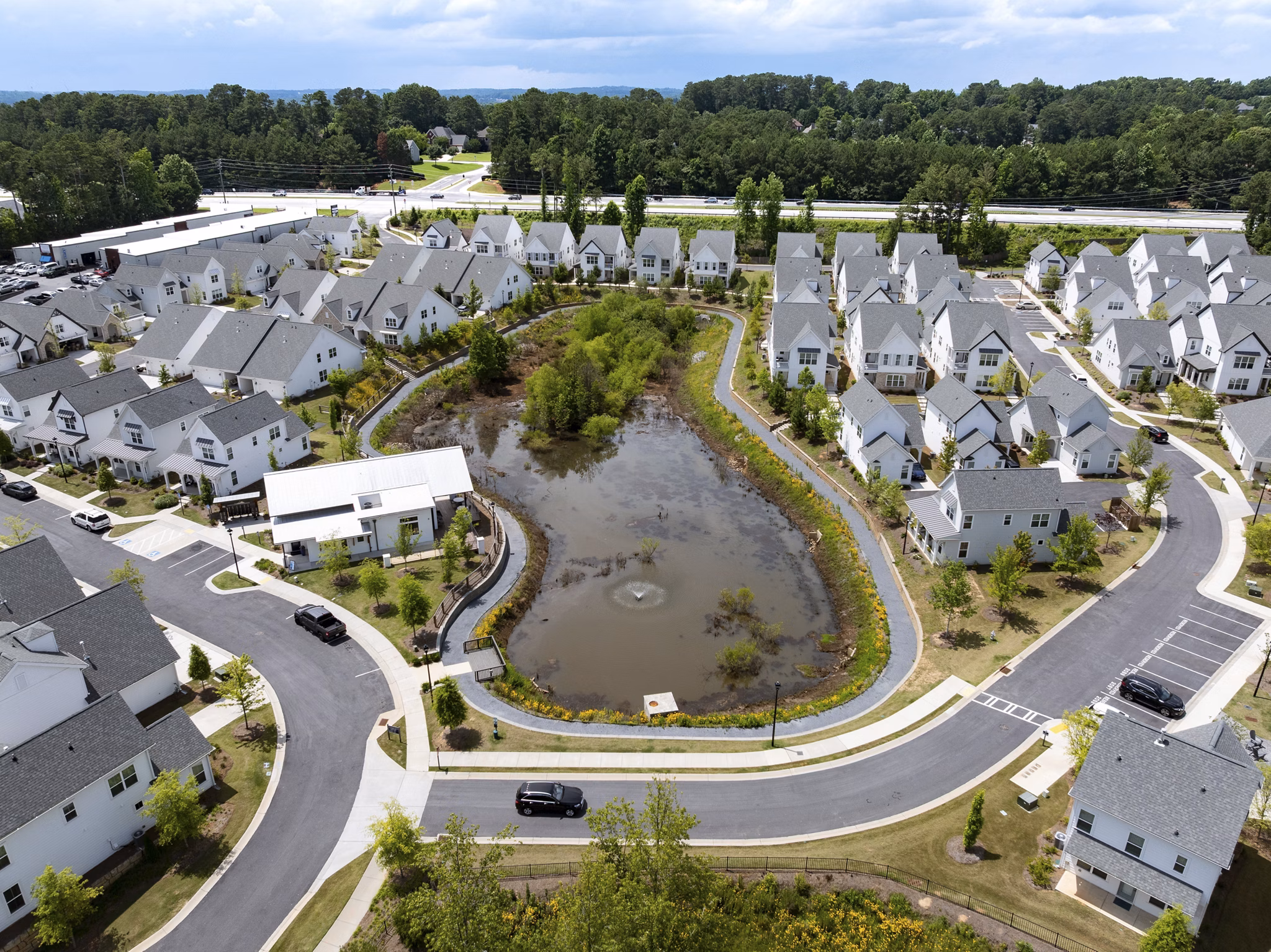 view at Hayloft Suwanee Apartments 