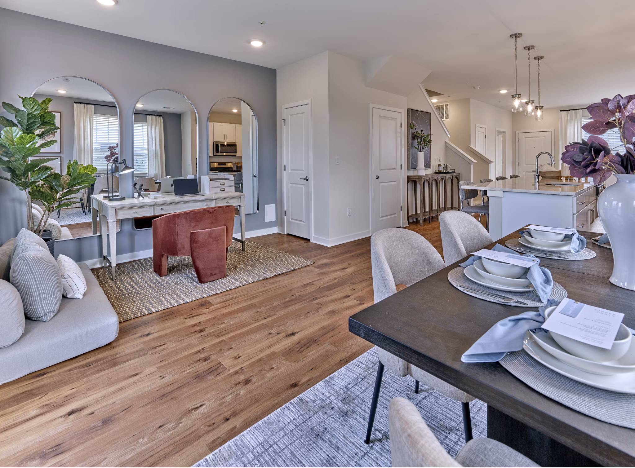 living room at Summerhill Apartments