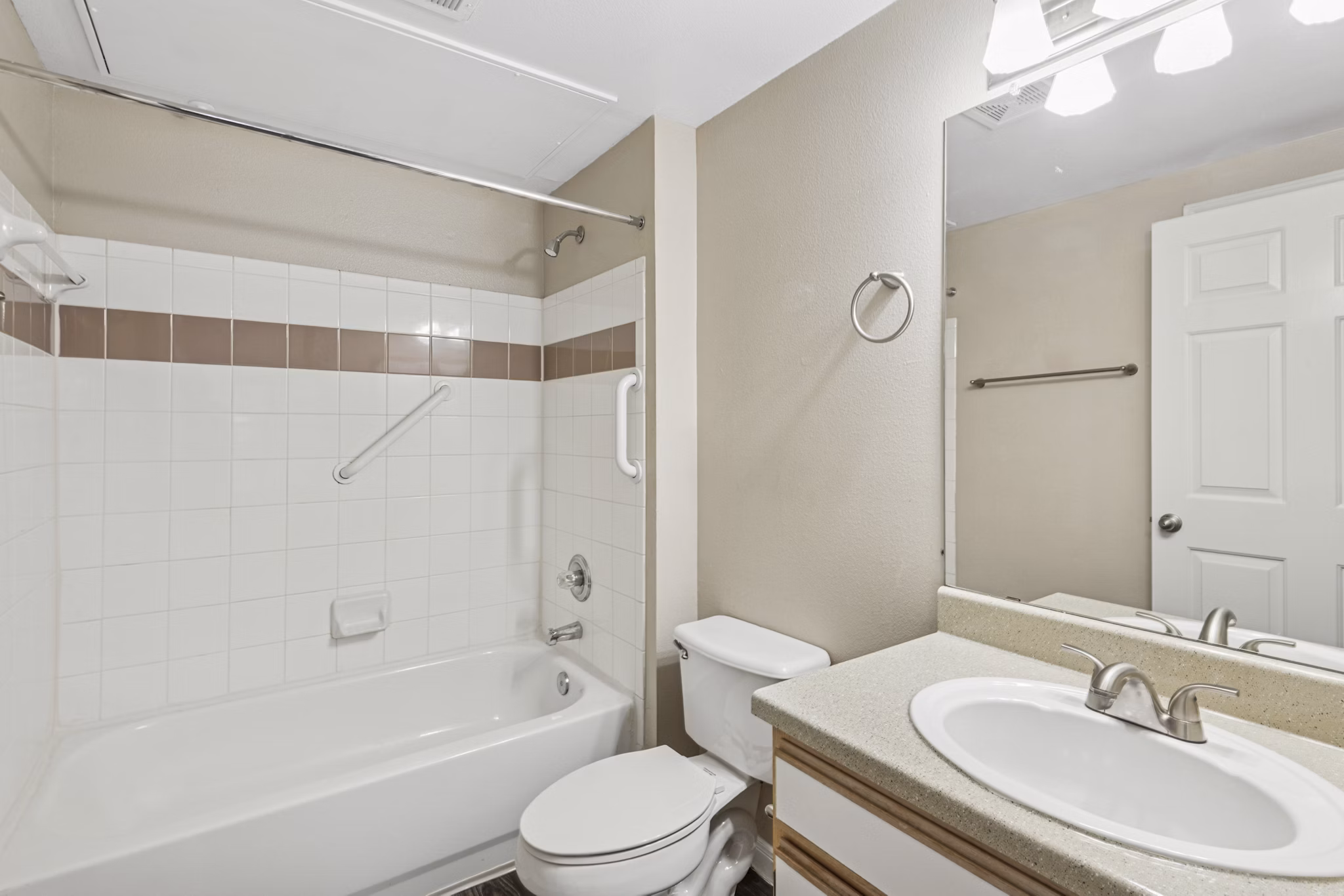 bathroom at Lakeshore Villas ApaApartments