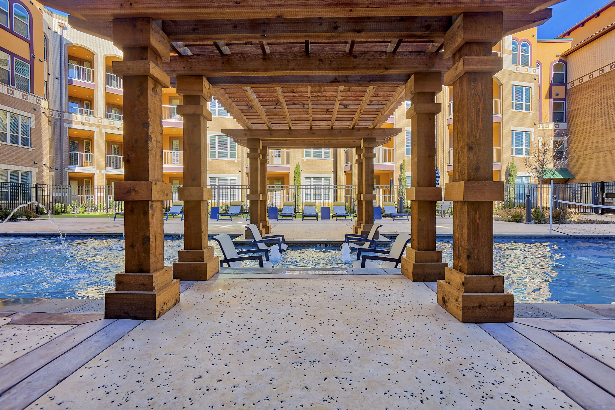 pool at Tower Bay Lofts Apartments
