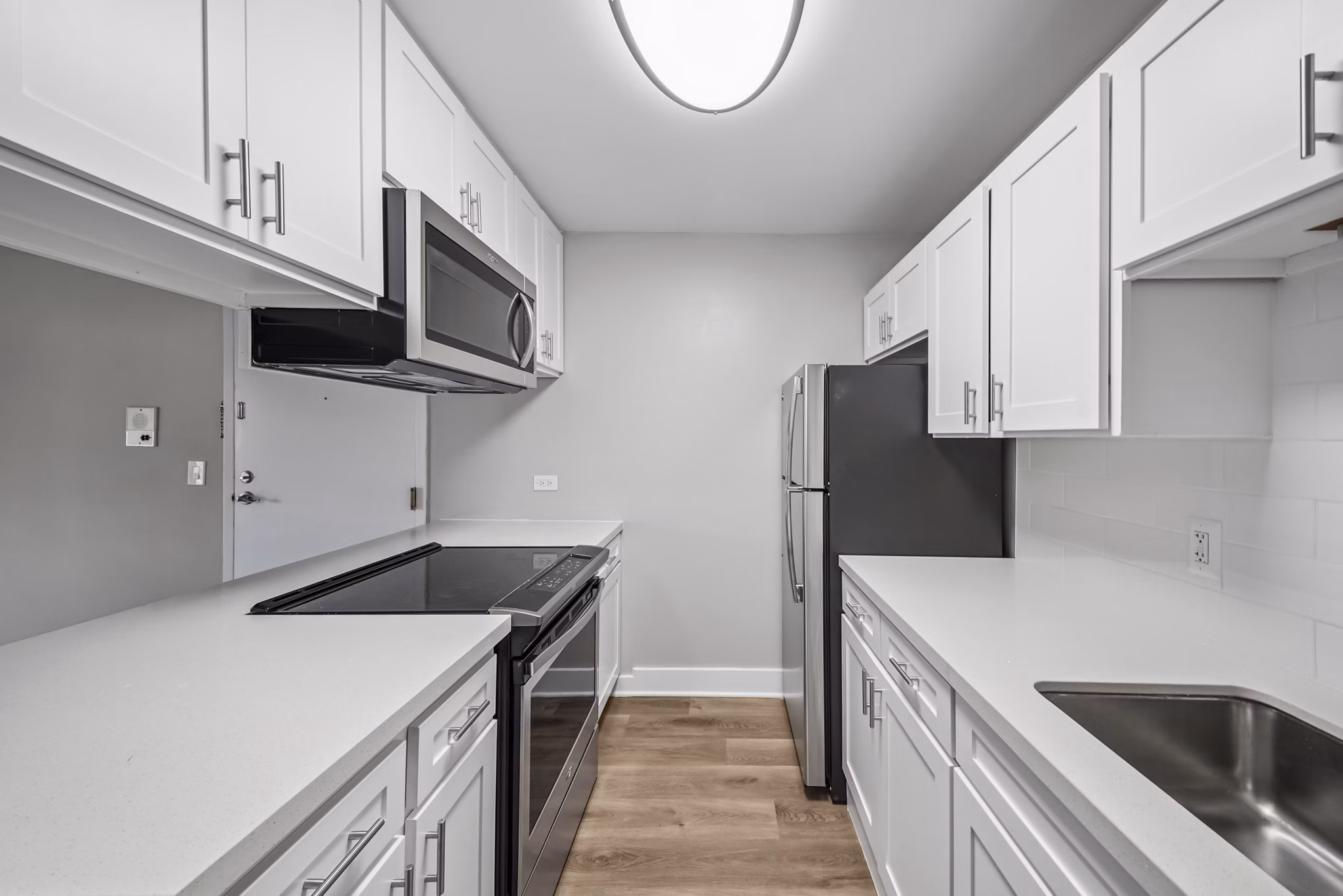 Kitchen at Fox Valley Villages Apartments