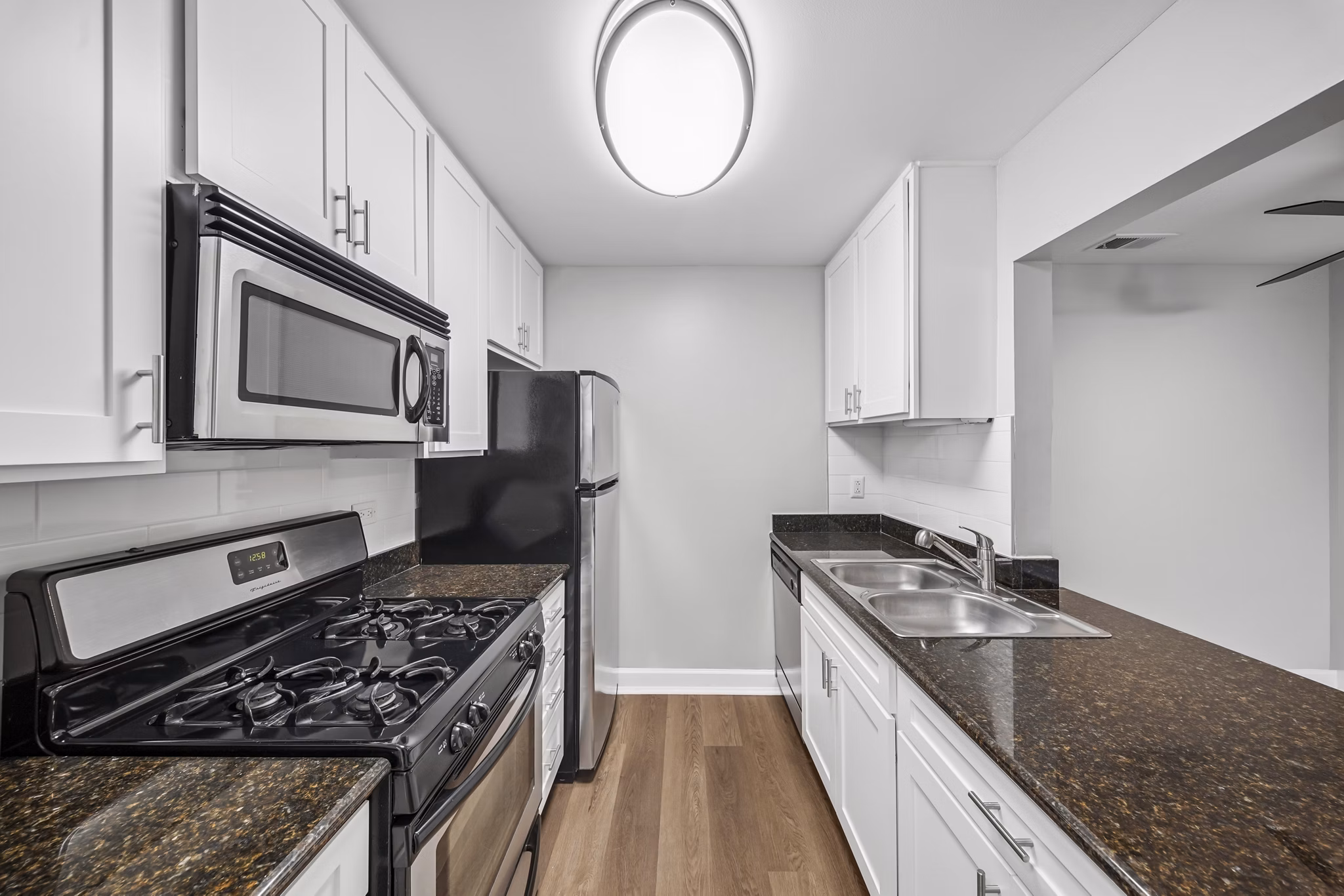 Kitchen at Fox Valley Villages Apartments