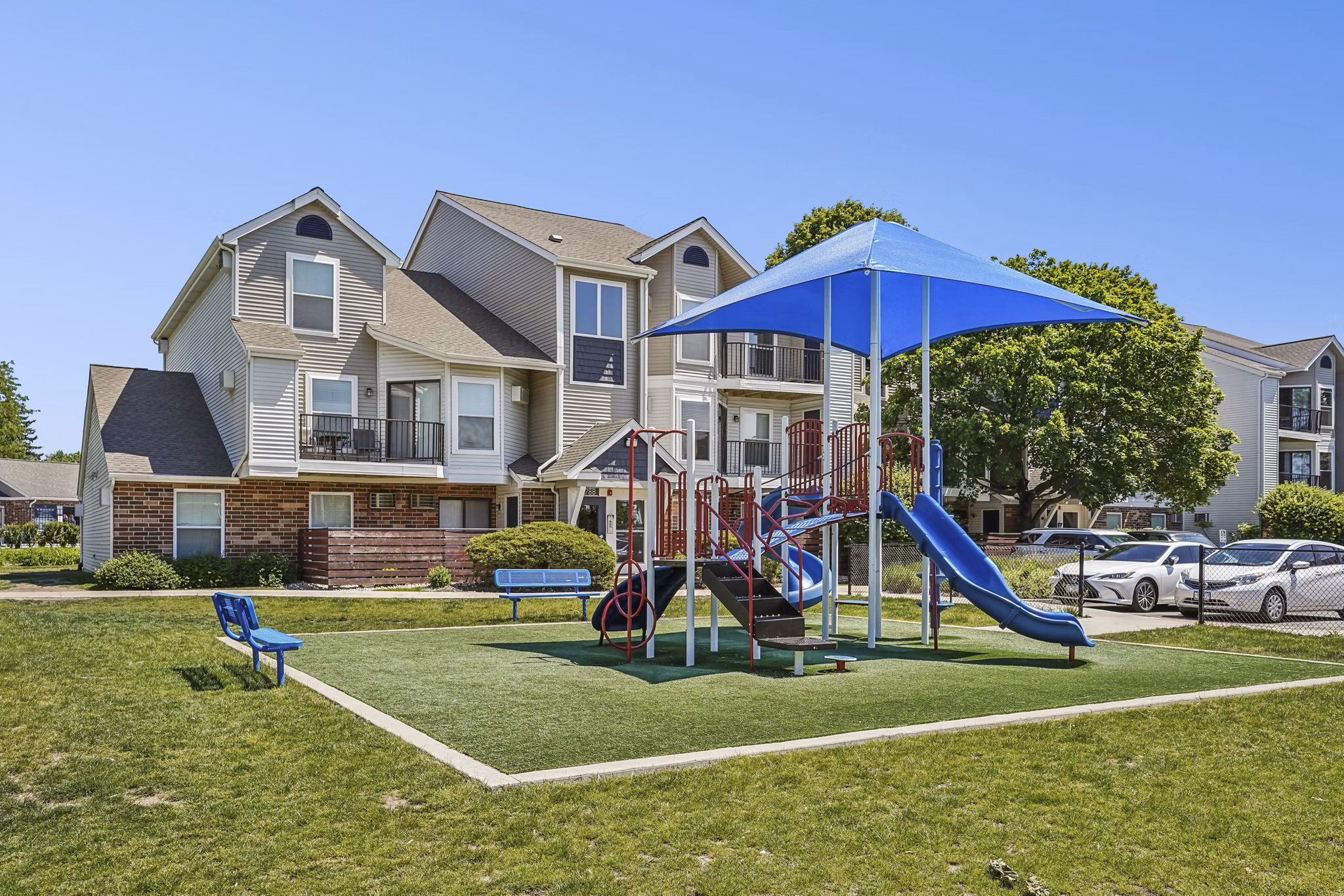 Recreational Area at Fox Valley Villages Apartments