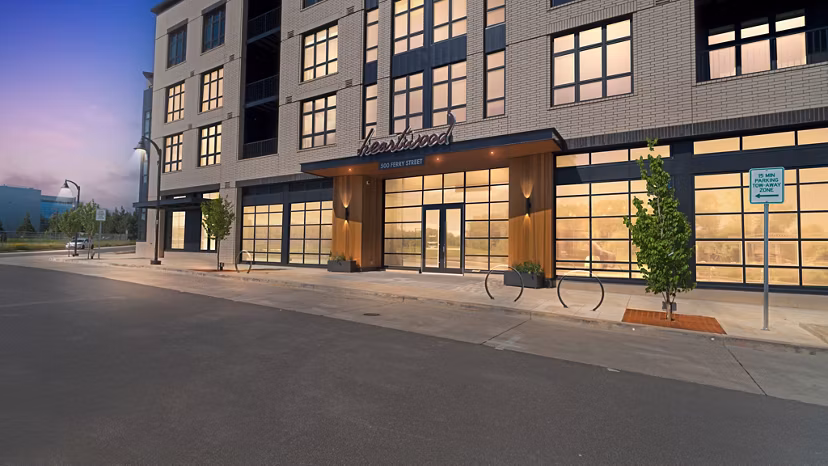 building at Heartwood Apartments