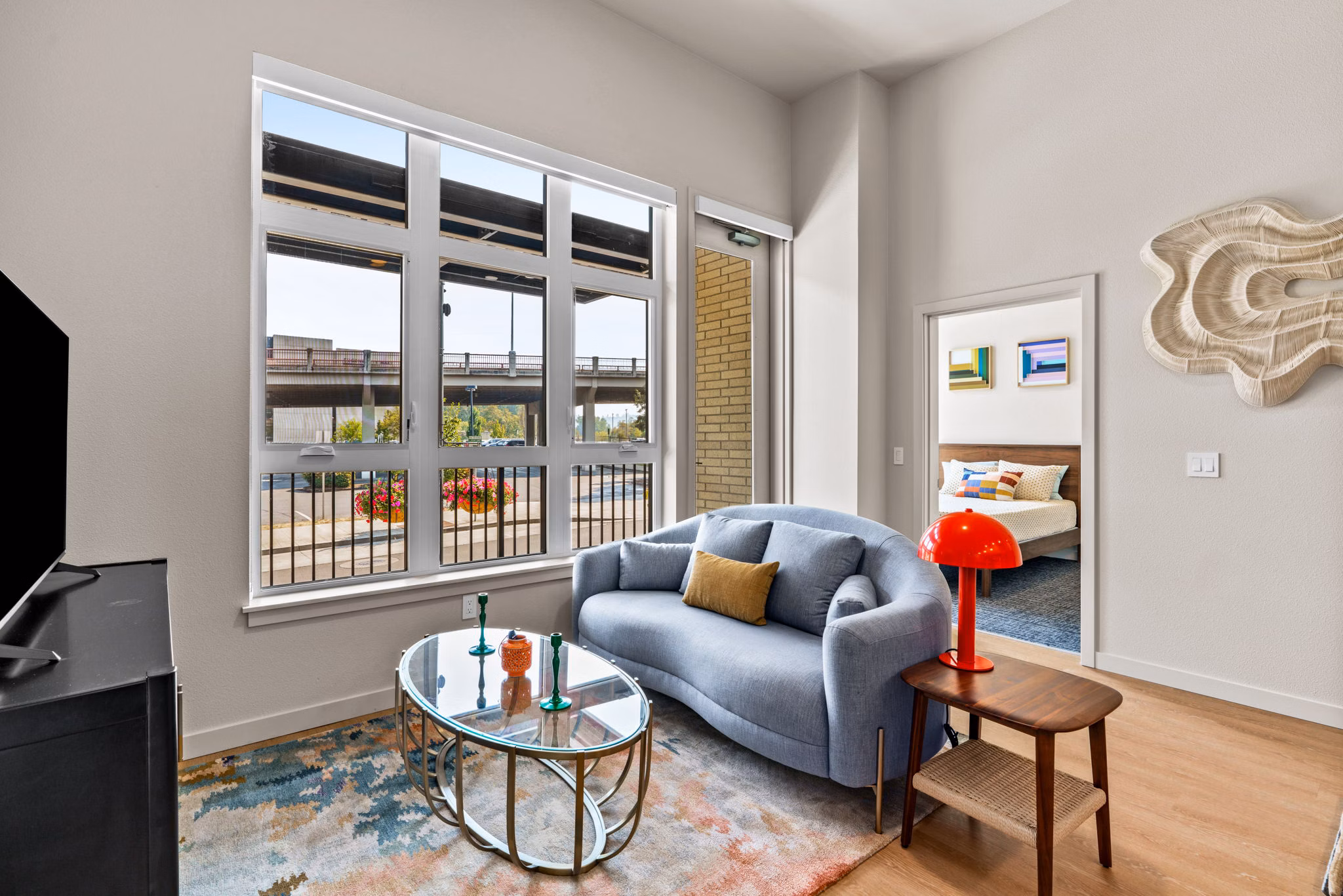 living room at Portal Apartments 