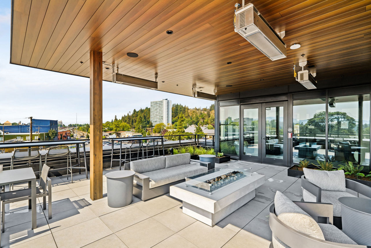 Roof deck at Portal (2 of 2)