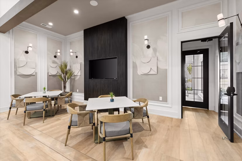 clubhouse at Hayloft Holly Springs Apartments