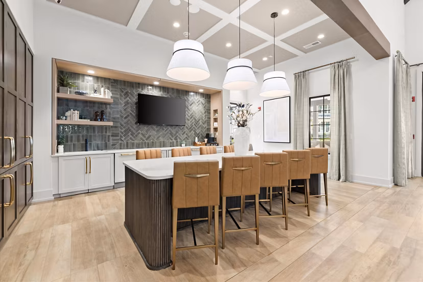 clubhouse at Hayloft Holly Springs Apartments