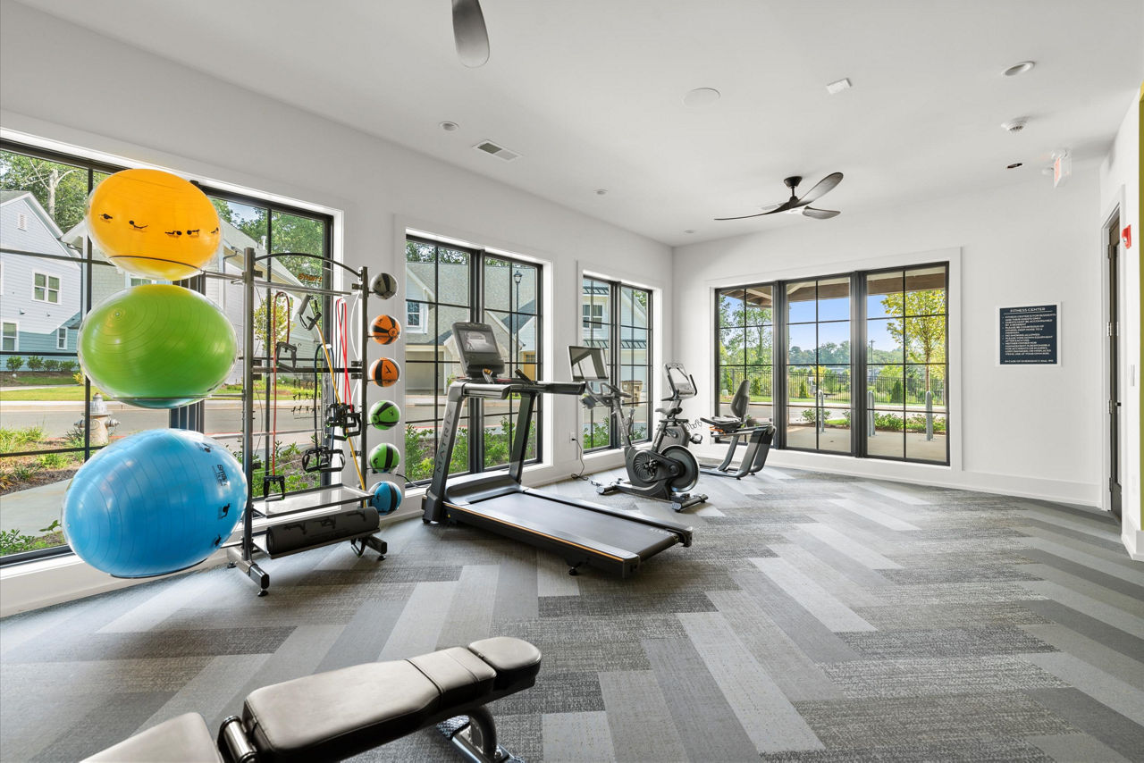 Gym at Hayloft Holly Springs (1 of 2)
