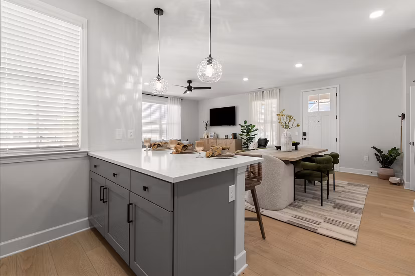 kitchen at Hayloft Holly Springs Apartments
