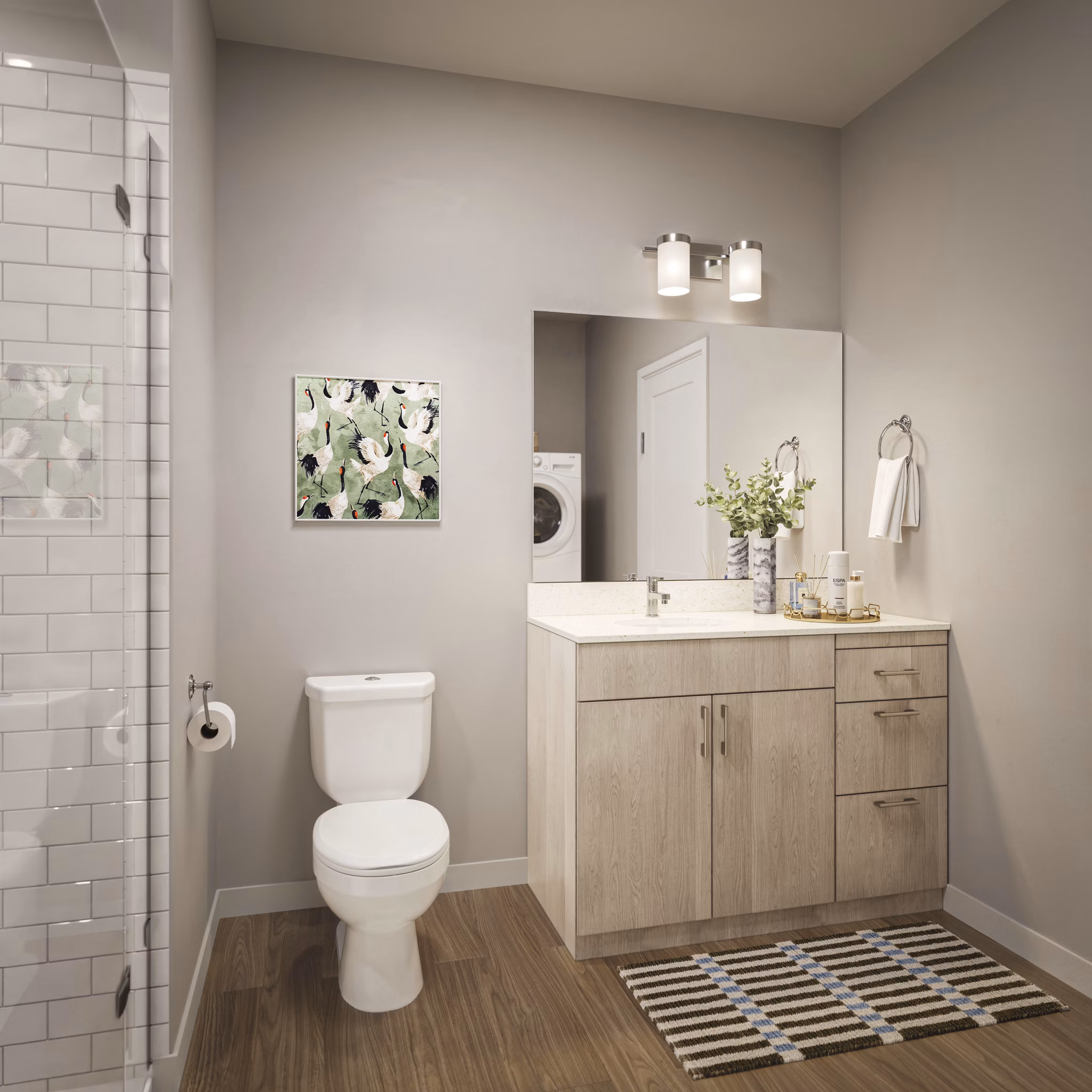 bathroom at Alta 412 at Abington Station Apartments 