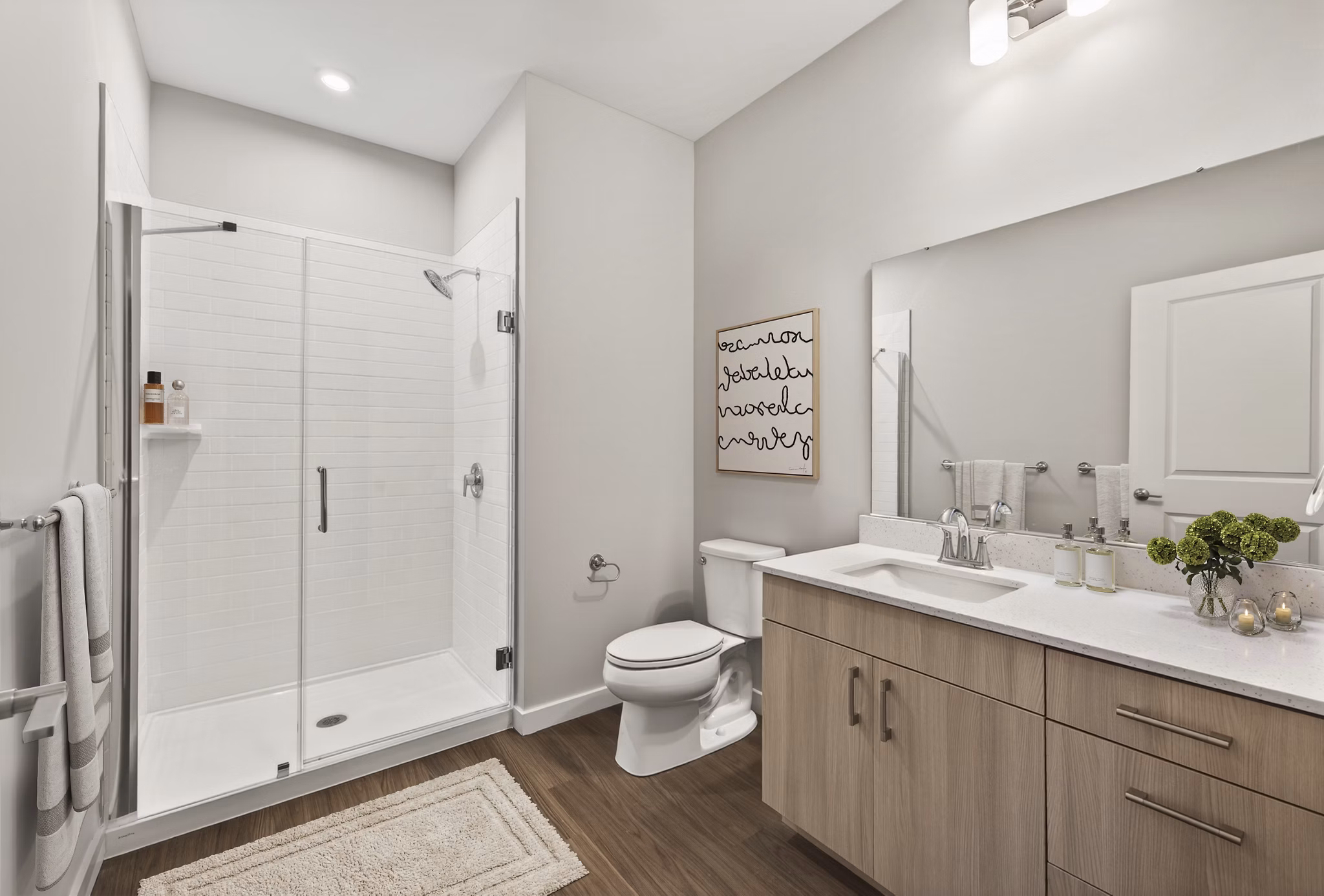 bathroom at Alta 412 at Abington Station Apartments 
