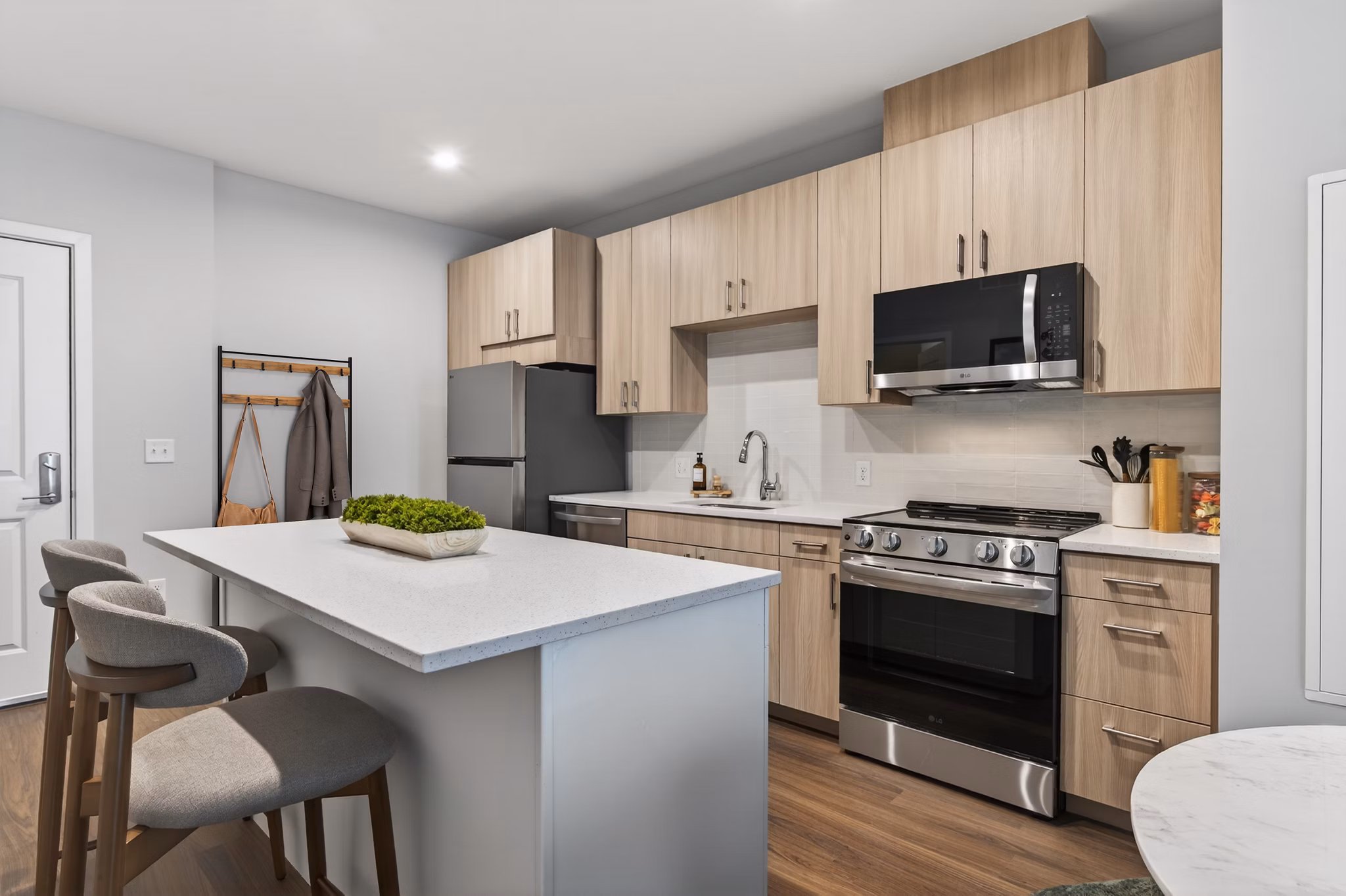kitchen at Alta 412 at Abington Station Apartments 