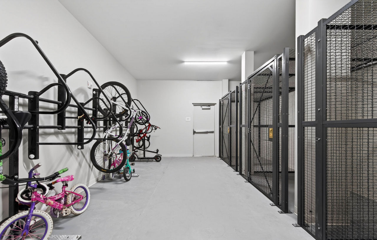 Bike room at Alta 412 At Abington Station