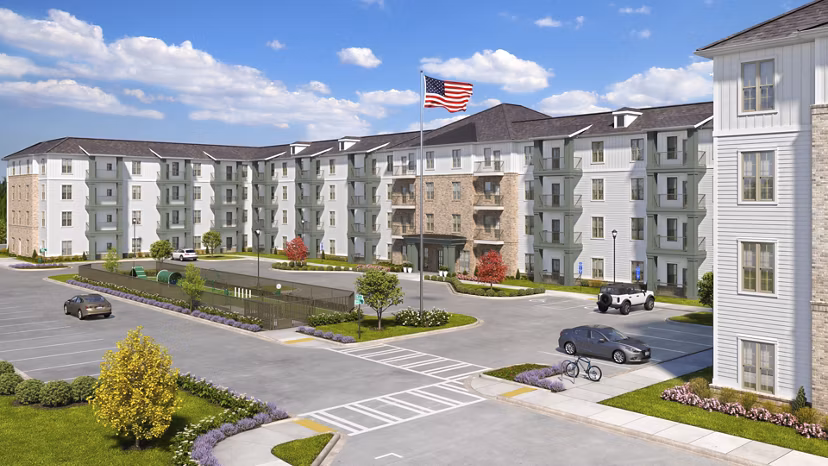 rendering at Album Mallard Creek Apartments
