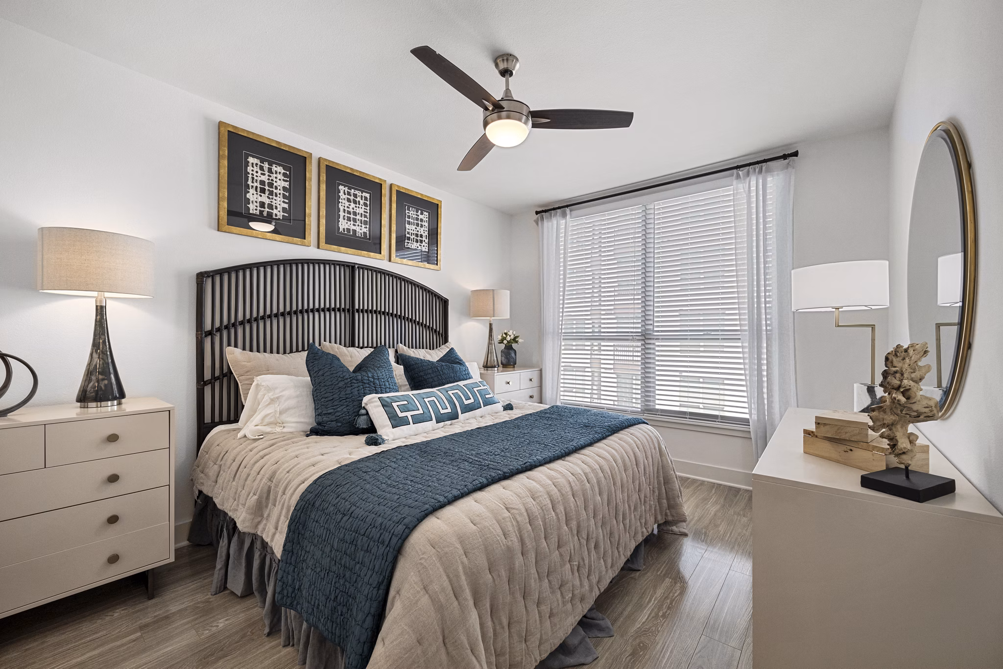 bedroom at The Overlook at Walnut Creek Apartments