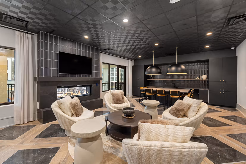 clubhouse at Emorie Apartments