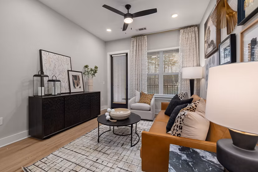 living room at Emorie Apartments
