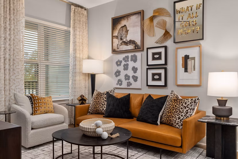 living room at Emorie Apartments