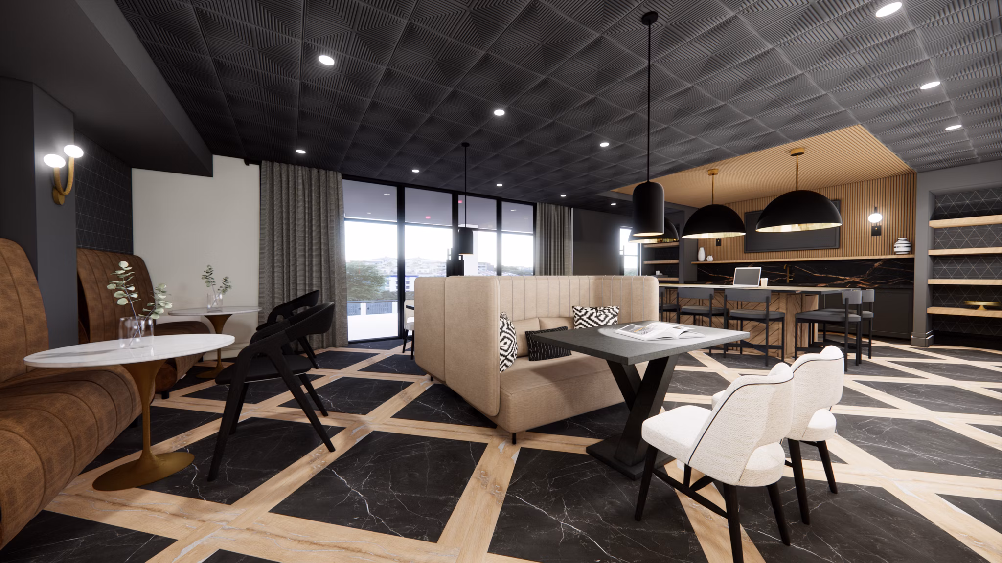 rendering at Emorie Apartments 