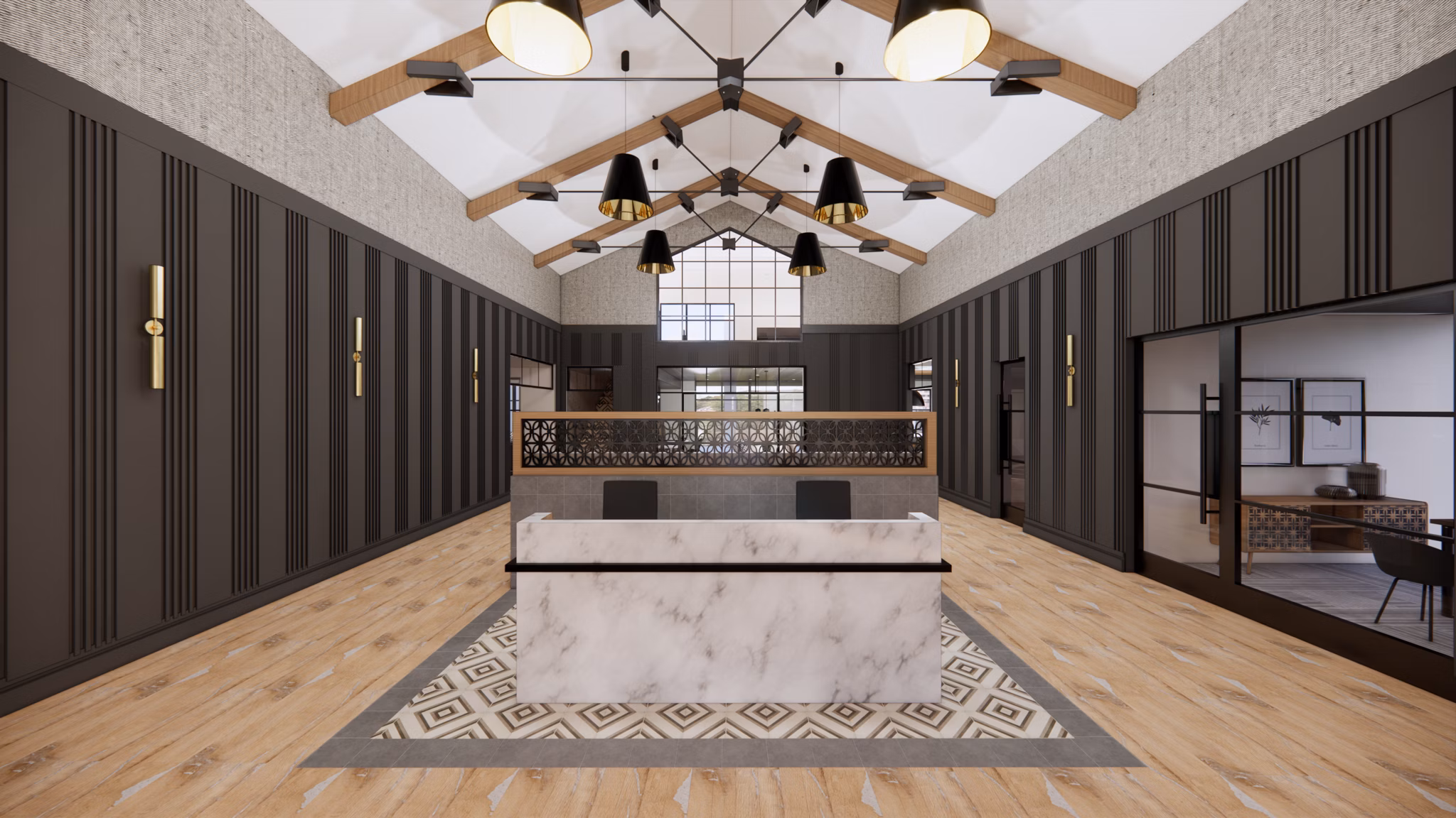 rendering at Emorie Apartments 