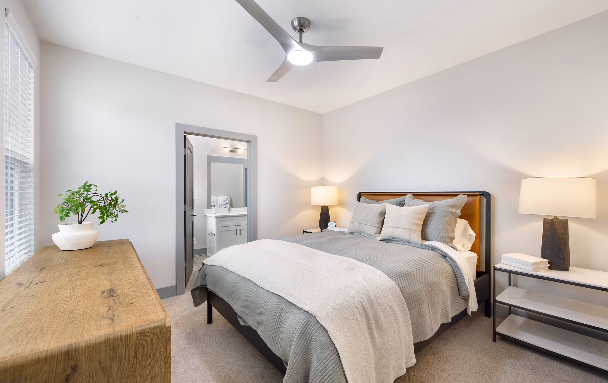 Bedroom at The Canter Apartments