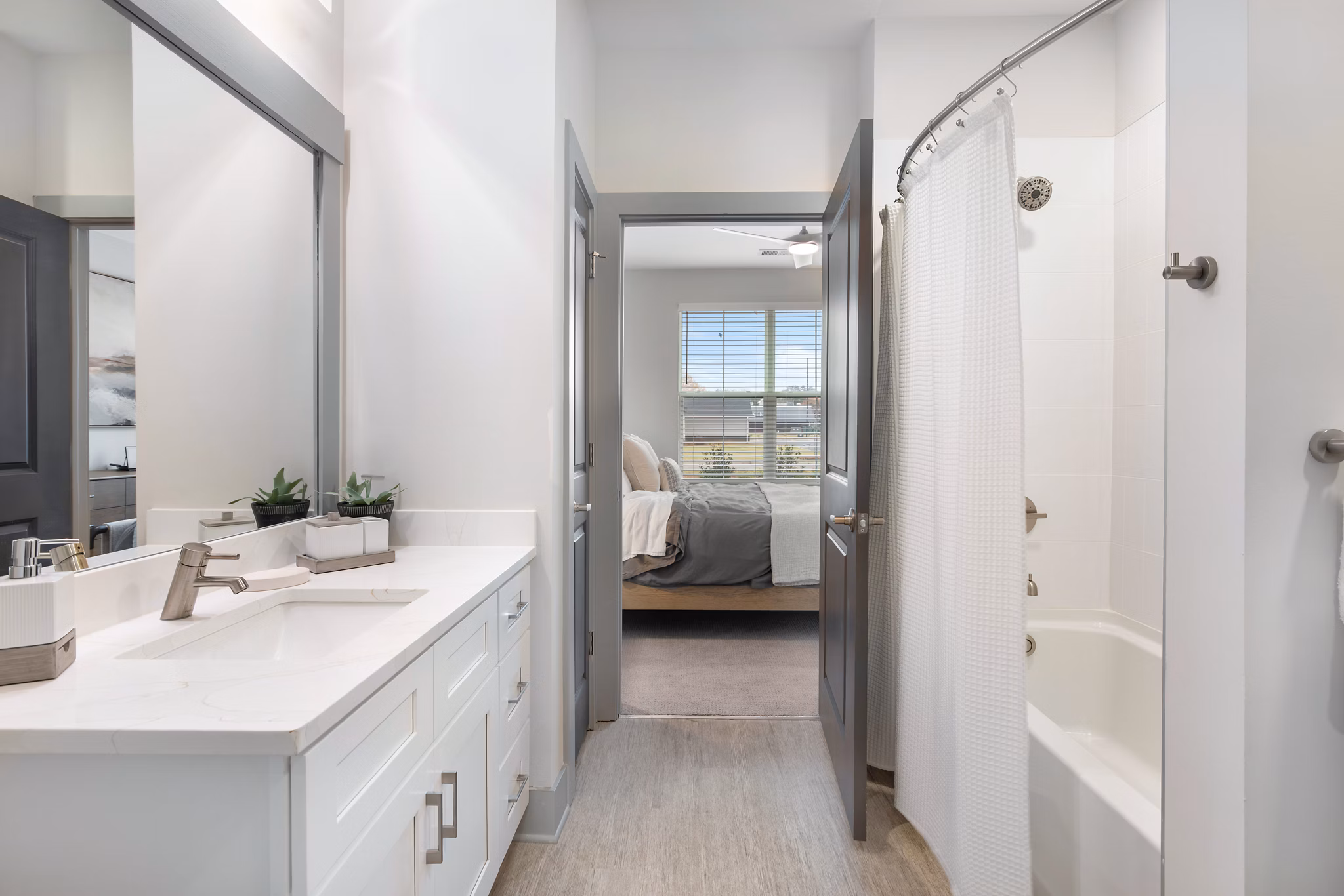 Bathroom at The Canter Apartments
