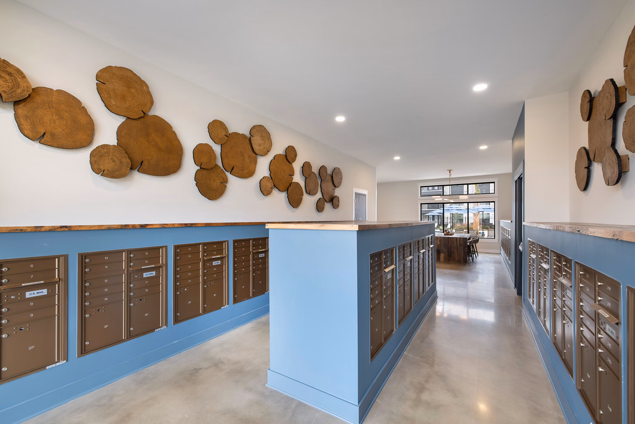 Mail Room at The Canter Apartments