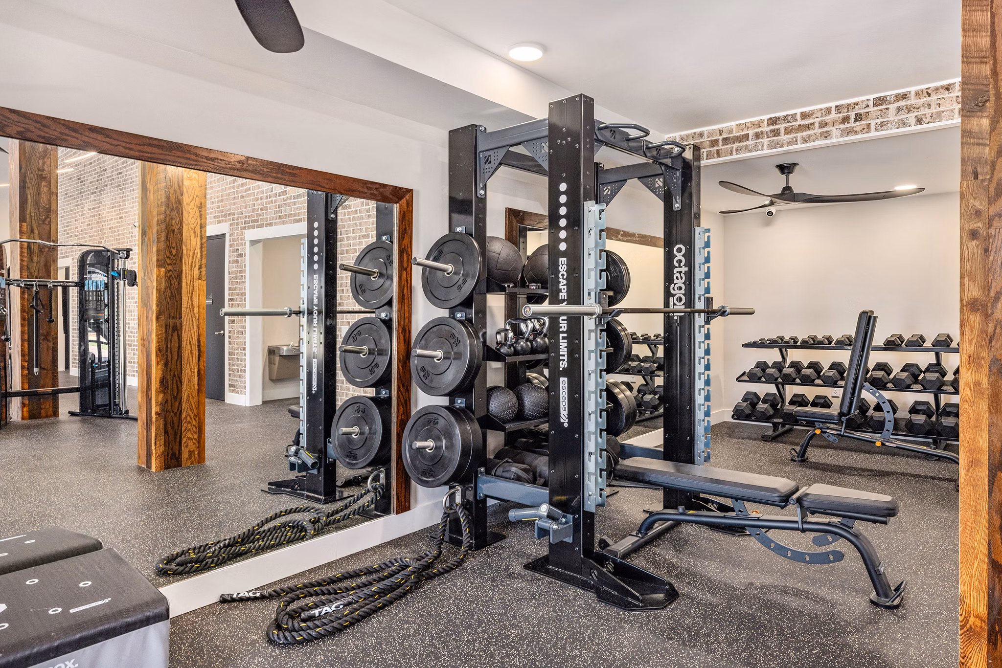 Fitness Center at The Canter Apartments