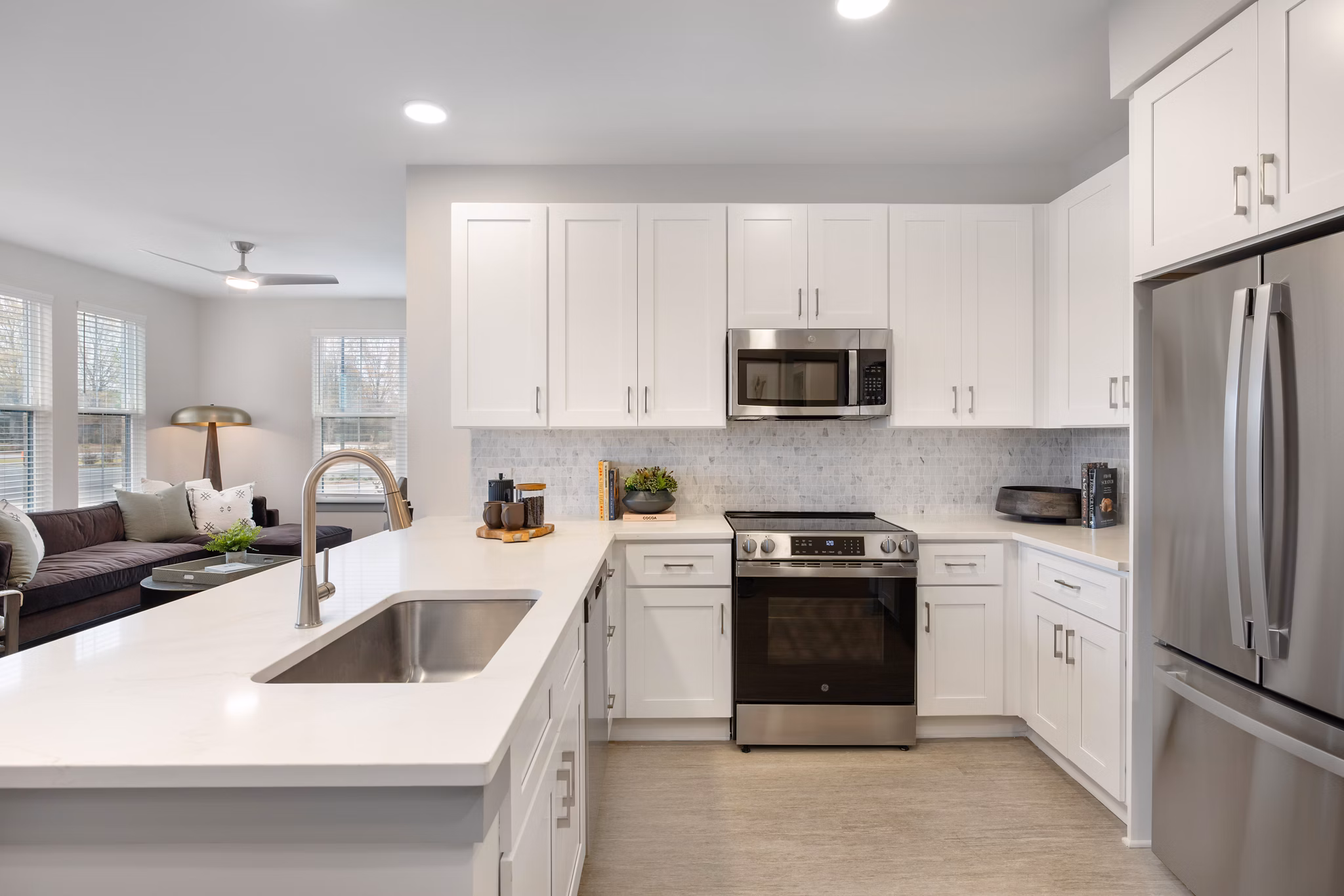 Kitchen at The Canter Apartments