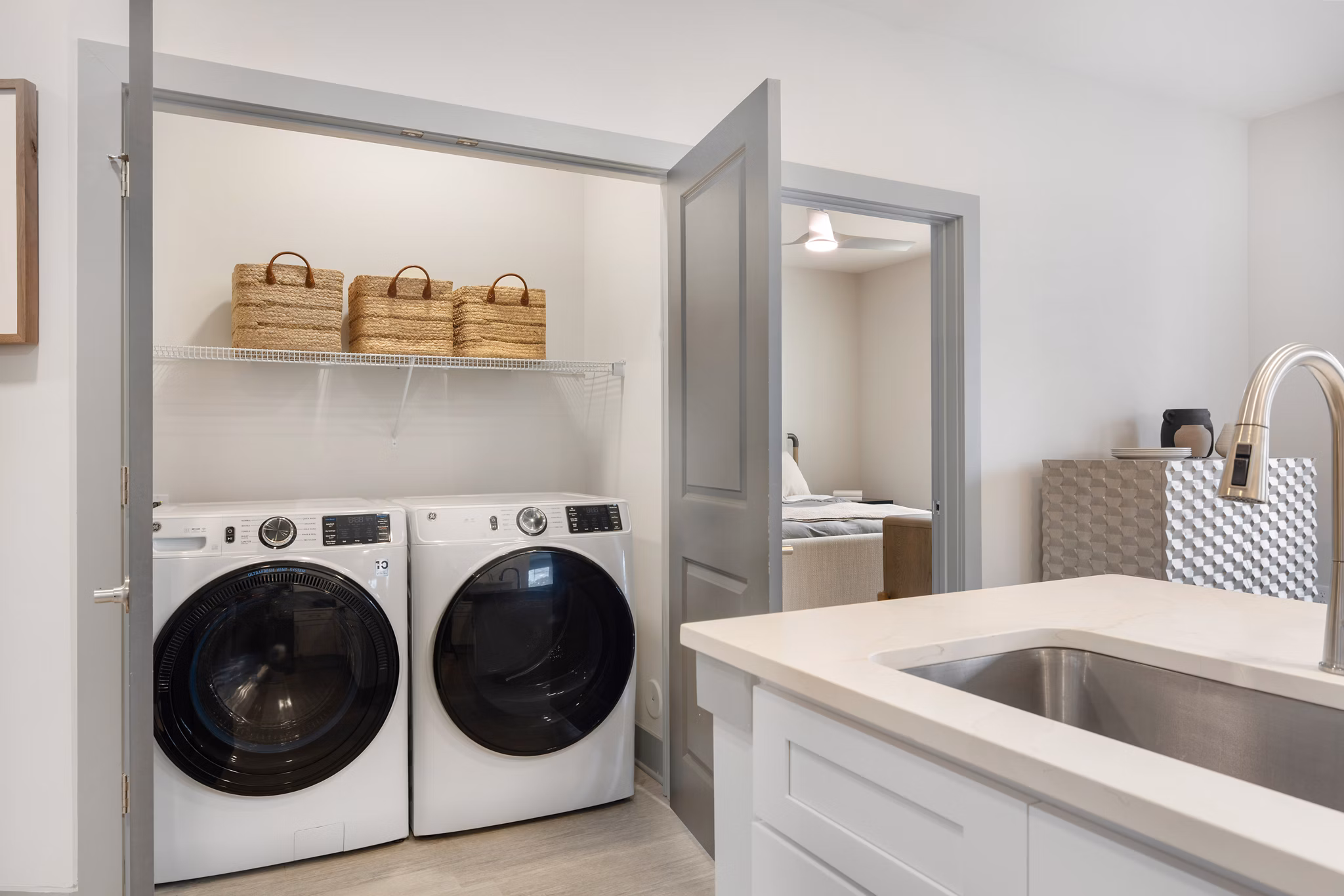 Laundry Room at The Canter Apartments