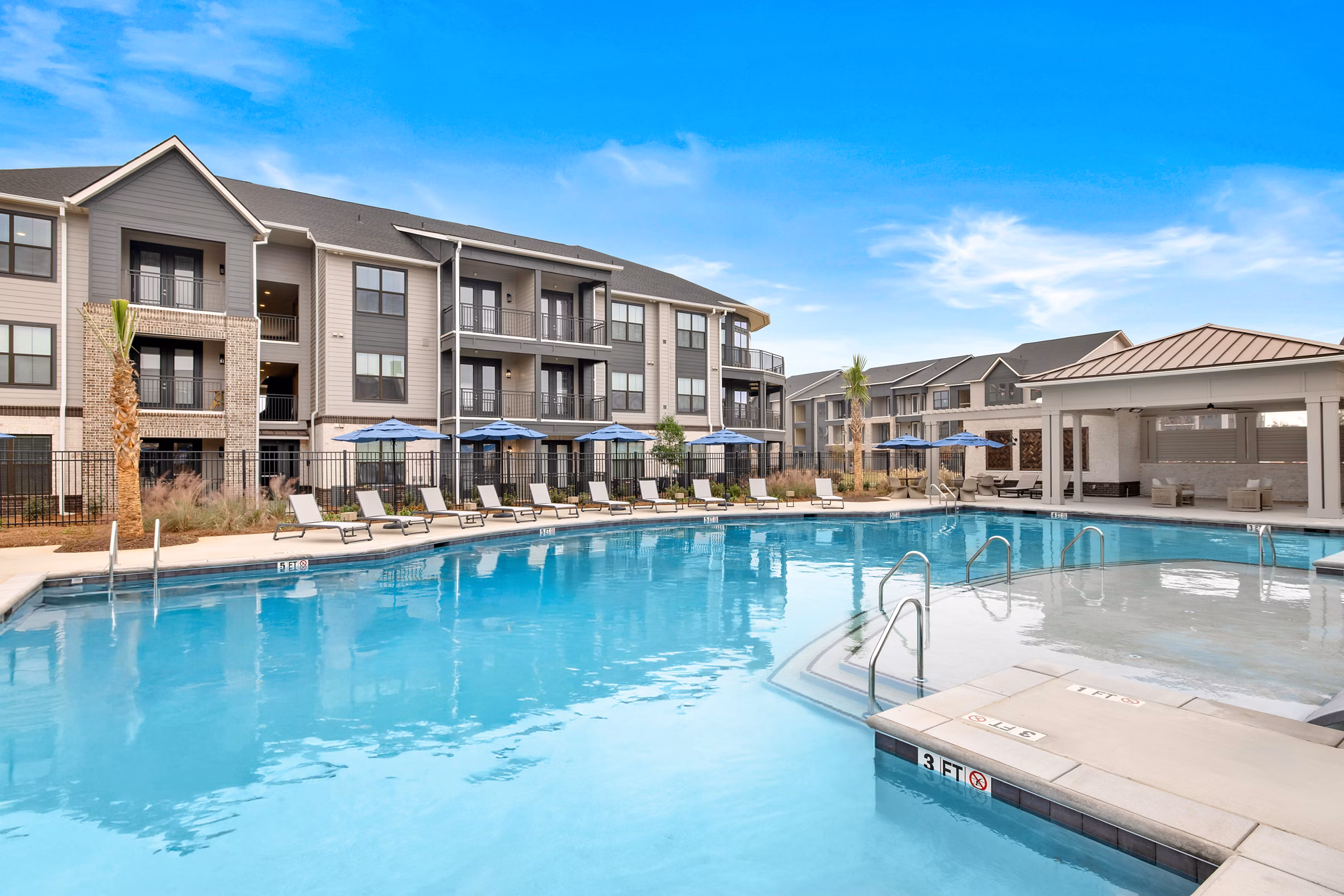 Pool at The Canter Apartments